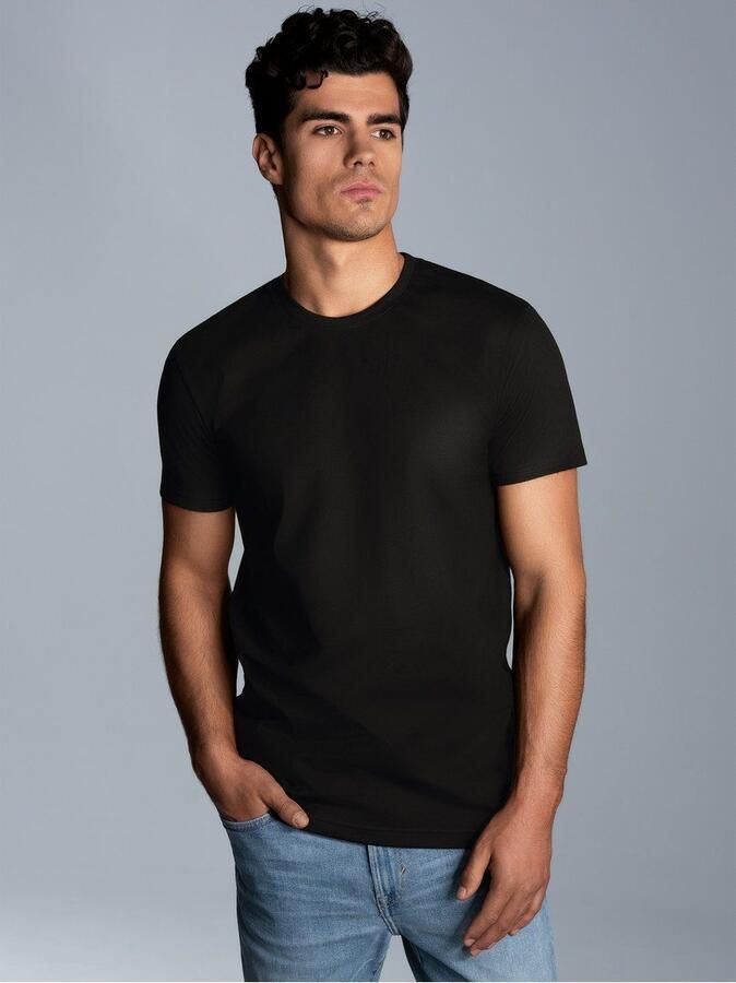Trigema T-shirt Slim-fit T-shirt van DELUXE-katoen (1-delig) - Foto 4