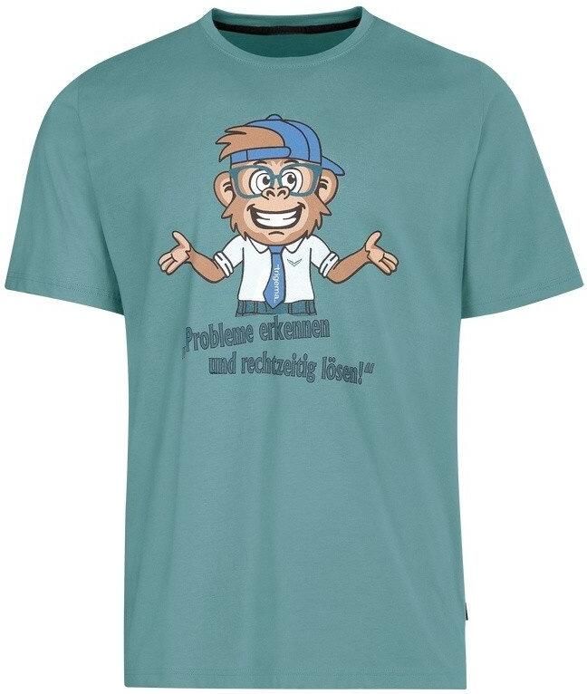 Trigema T-shirt slogan shirt met grappige apenprint (1-delig) - Foto 3