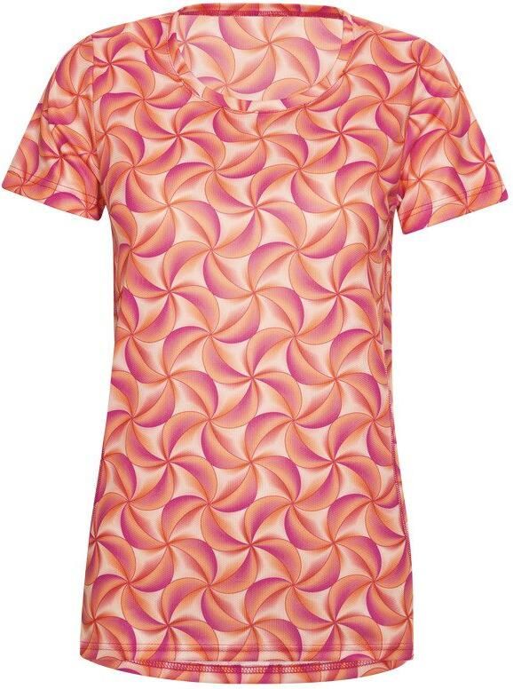 Trigema T-shirt sport T-shirt met modieuze all-over print (1-delig) - Foto 2