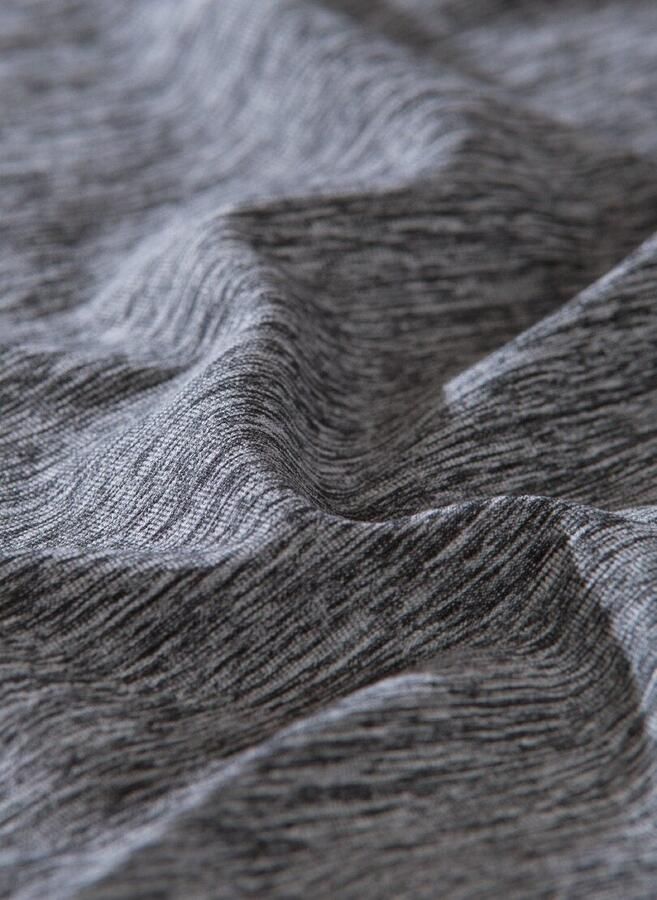 Trigema T-shirt sportshirt in mêlee-look (1-delig) - Foto 3