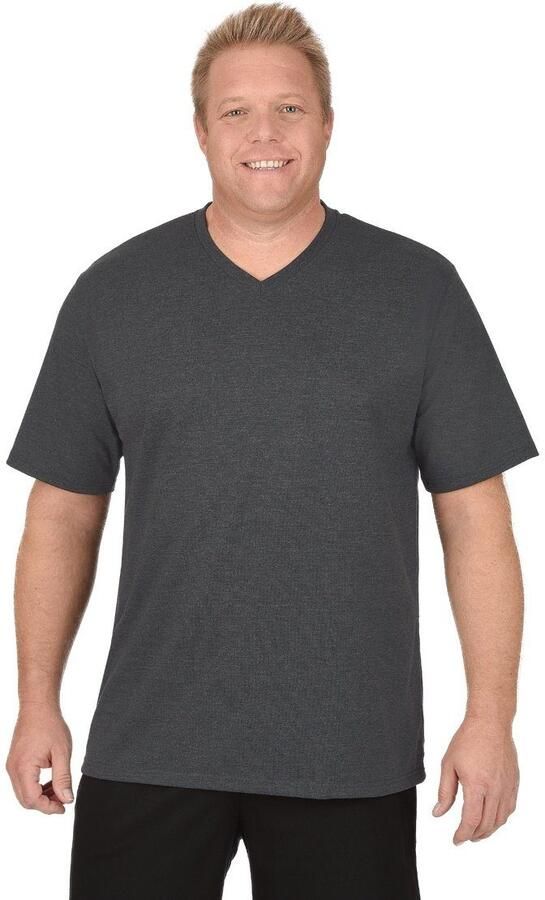 Trigema T-shirt V-Shirt DELUXE katoen (1-delig) - Foto 3