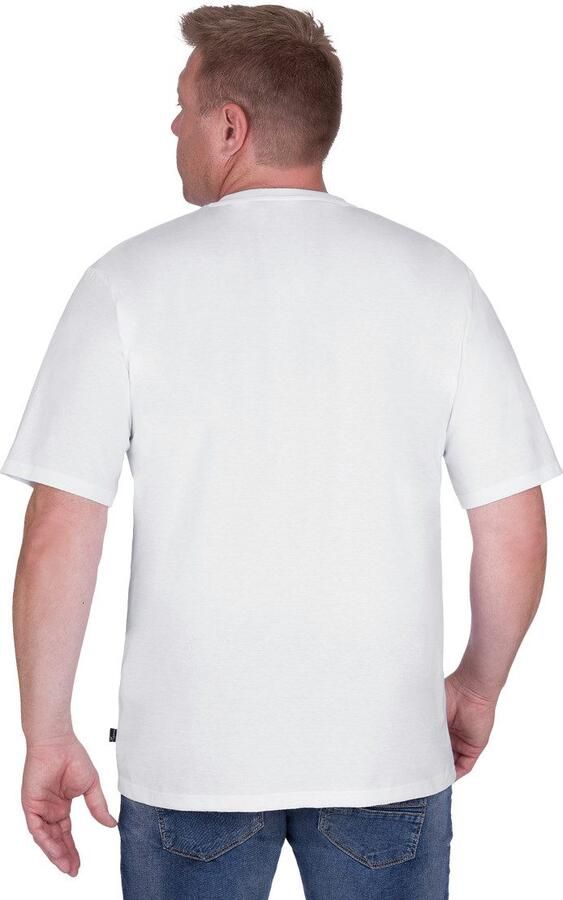 Trigema T-shirt V-Shirt DELUXE katoen (1-delig) - Foto 3