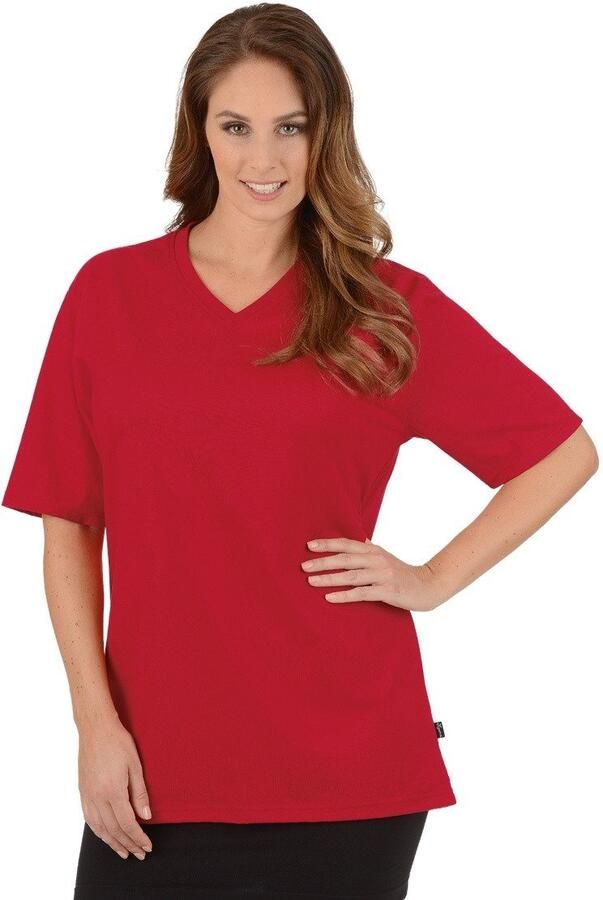 Trigema T-shirt V-Shirt DELUXE katoen (1-delig) - Foto 2