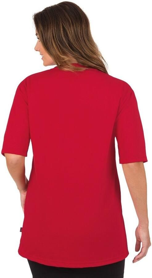 Trigema T-shirt V-Shirt DELUXE katoen (1-delig) - Foto 3