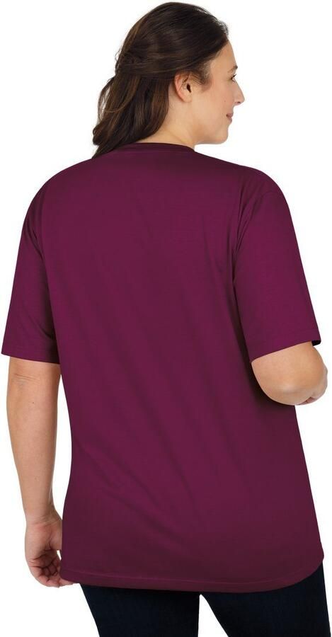 Trigema T-shirt V-Shirt DELUXE katoen (1-delig) - Foto 3