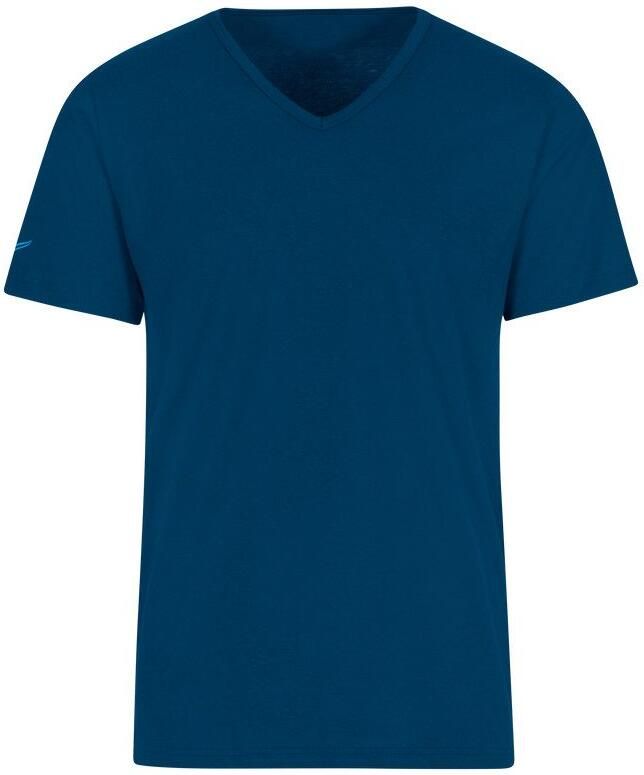 Trigema T-shirt V-shirt van 100% bio-katoen (kbA) (1-delig) - Foto 3