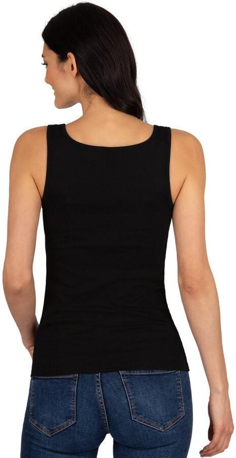 Trigema Tanktop hemdshirt met kristallen (1-delig) - Foto 3