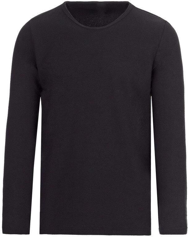 Trigema Tricot-fleecetrui fleece-shirt met ronde hals - Foto 5