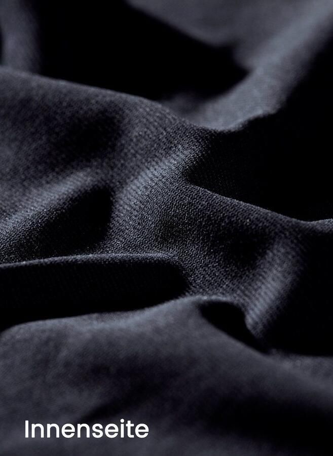 Trigema Tricot-fleecetrui fleece-shirt met ronde hals - Foto 4