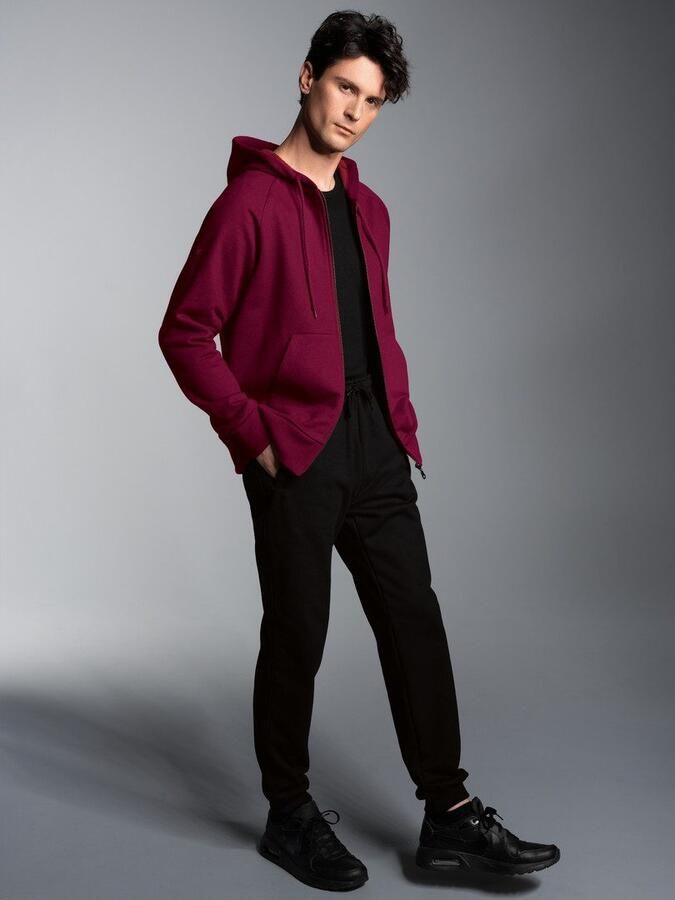 Trigema Vrijetijdscombinatie joggingpak met capuchon en rits (1-delig)