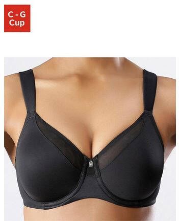 Triumph Minimizer-bh True Shape Sensation W01 maakt de borst optisch kleiner met een cupmaat (1-delig)