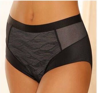 Triumph Shapingslip Airy Sensation vormgevend fijn tule met ruitpatroon hoger gesneden pasvorm