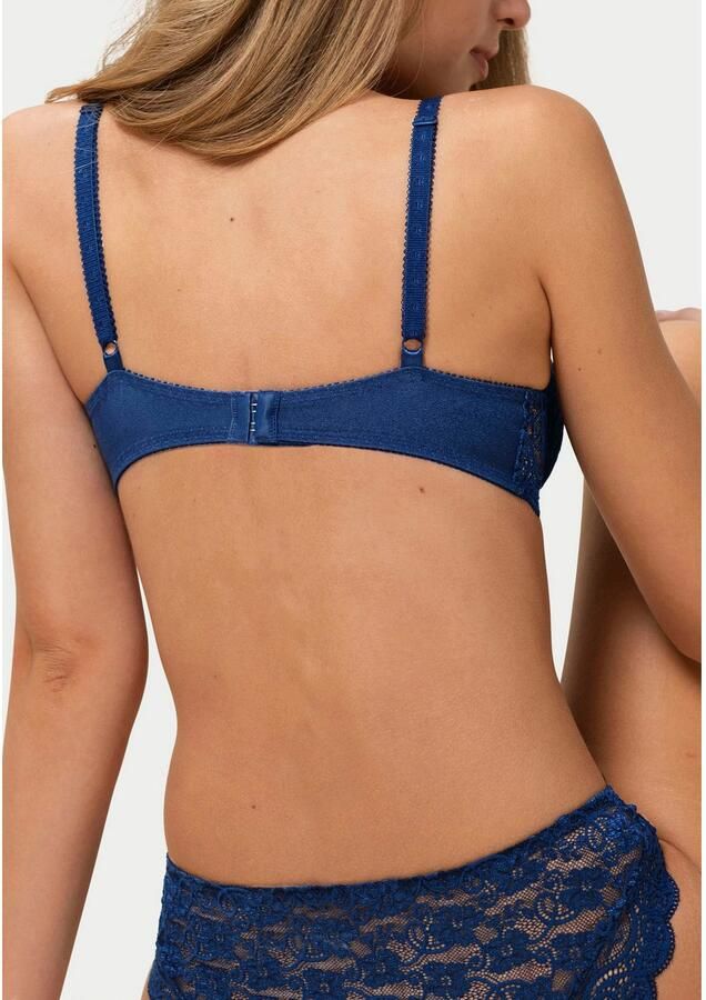 Triumph niet-voorgevormde beugelbh Amourette 300 donkerblauw - Foto 4