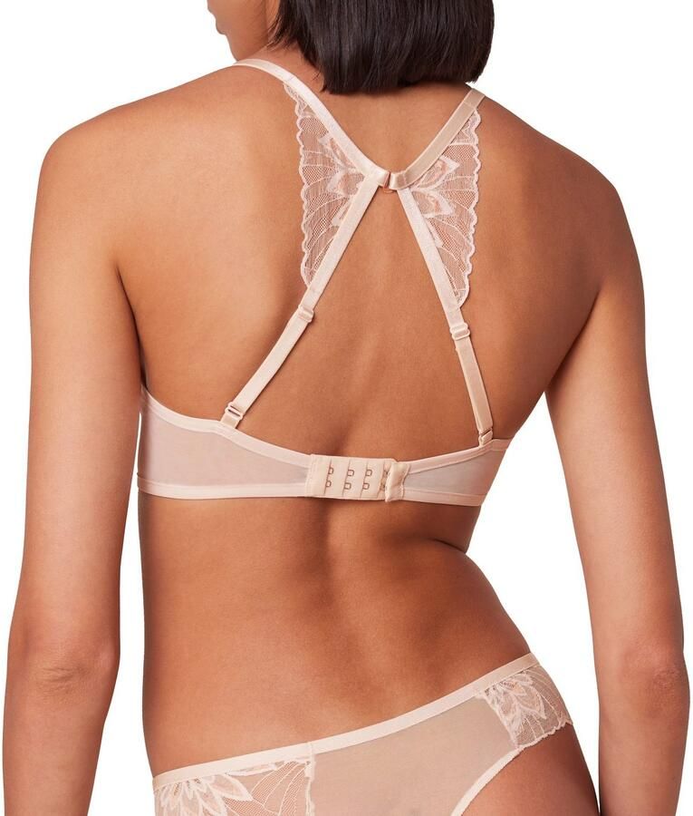 Triumph Beugel-bh Amourette Charm Delight tweekleurig kant gevoerd vlinderrug van kant - Foto 2