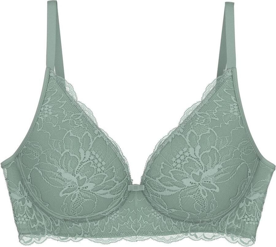 Triumph Beugel-bh Amourette Charm T Stretch-kant licht zacht diepe V-hals - Foto 4