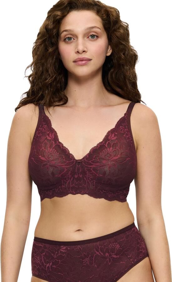 Triumph Beugel-bh Amourette Charm T Stretch-kant licht zacht diepe V-hals - Foto 5