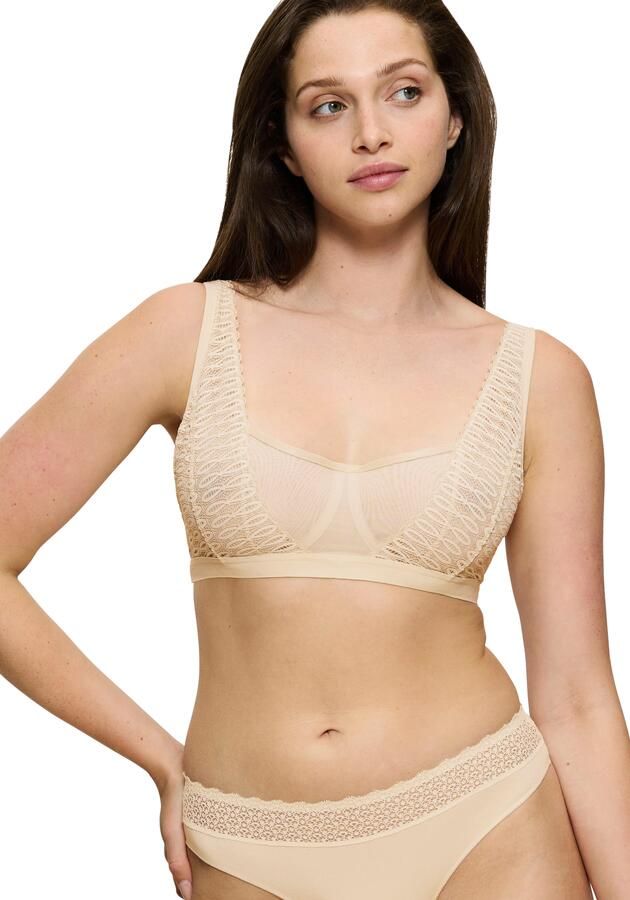 Triumph Beugel-bh Aura Spotlight T moderne grafische kant hoekige halslijn - Foto 5