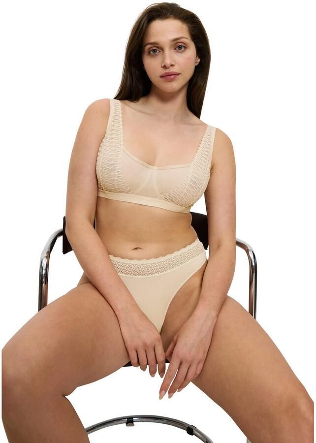 Triumph Beugel-bh Aura Spotlight T moderne grafische kant hoekige halslijn - Foto 2