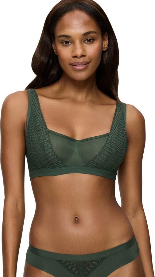 Triumph Beugel-bh Aura Spotlight T moderne grafische kant hoekige halslijn - Foto 5