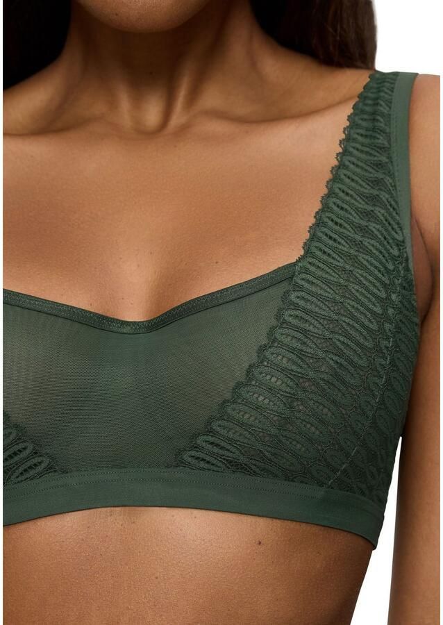 Triumph Beugel-bh Aura Spotlight T moderne grafische kant hoekige halslijn - Foto 2