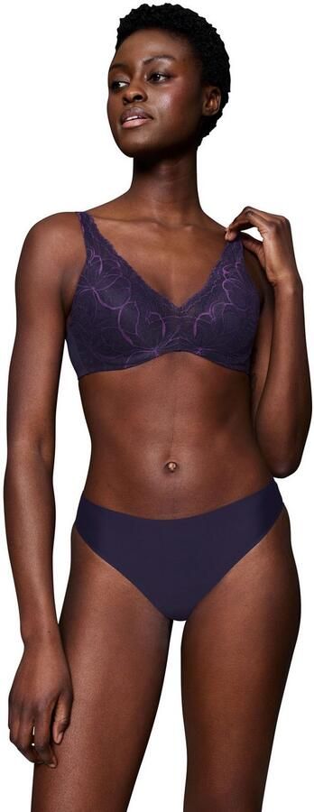 Triumph voorgevormde beugelbh Body Make-up Illusion donkerpaars - Foto 5