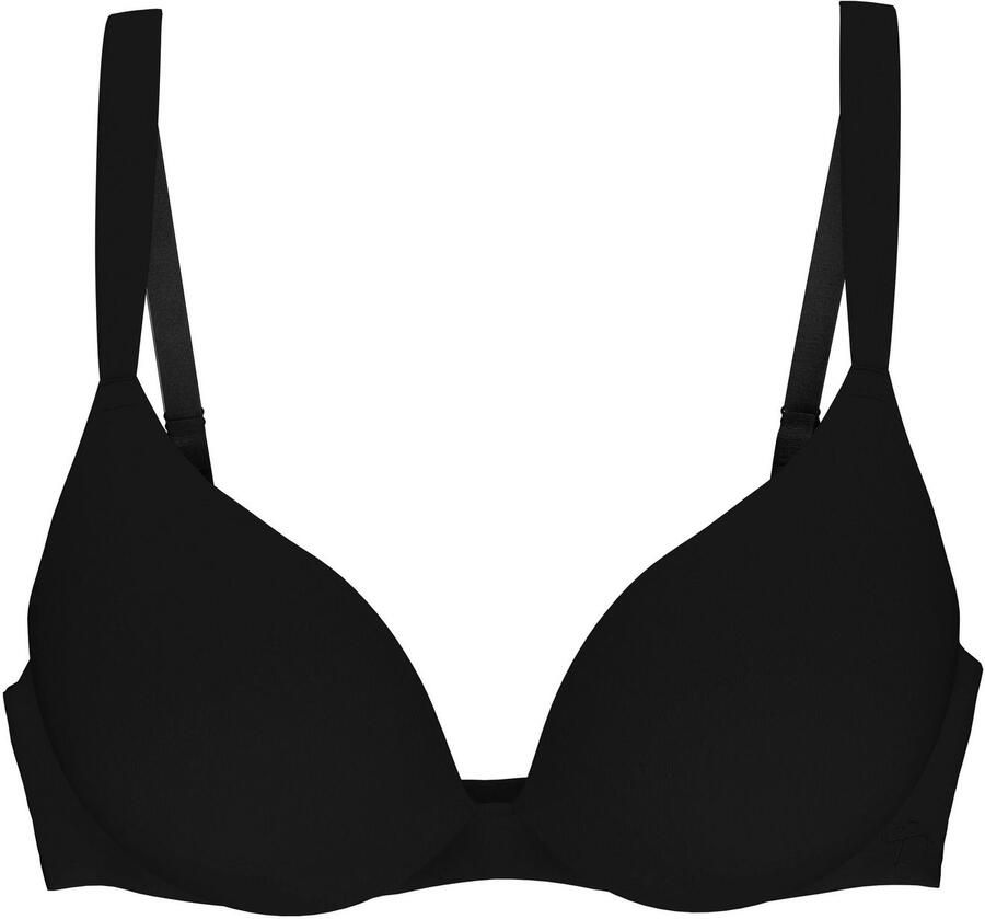 Triumph Beugel-bh Body Make-Up Illusion met diep decolleté gewatteerde cups comfort-beugel microvezel