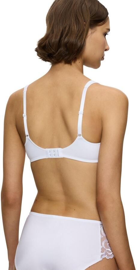 Triumph niet-voorgevormde beugelbh Modern Soft+Cotton wit - Foto 7