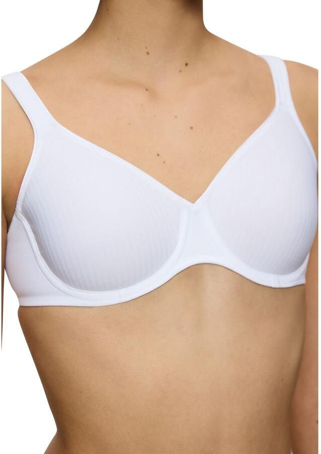 Triumph niet-voorgevormde beugelbh Modern Soft+Cotton wit - Foto 6