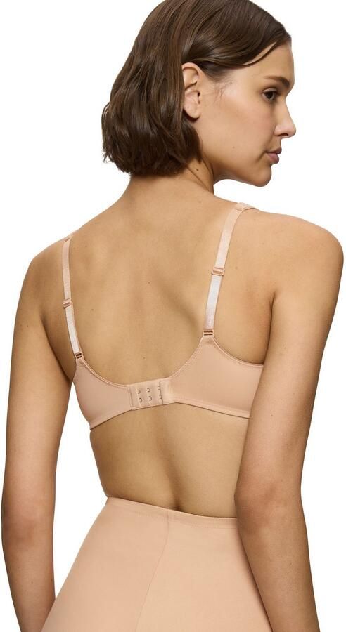 Triumph niet-voorgevormde beugelbh Modern Soft+Cotton lichtbeige - Foto 7