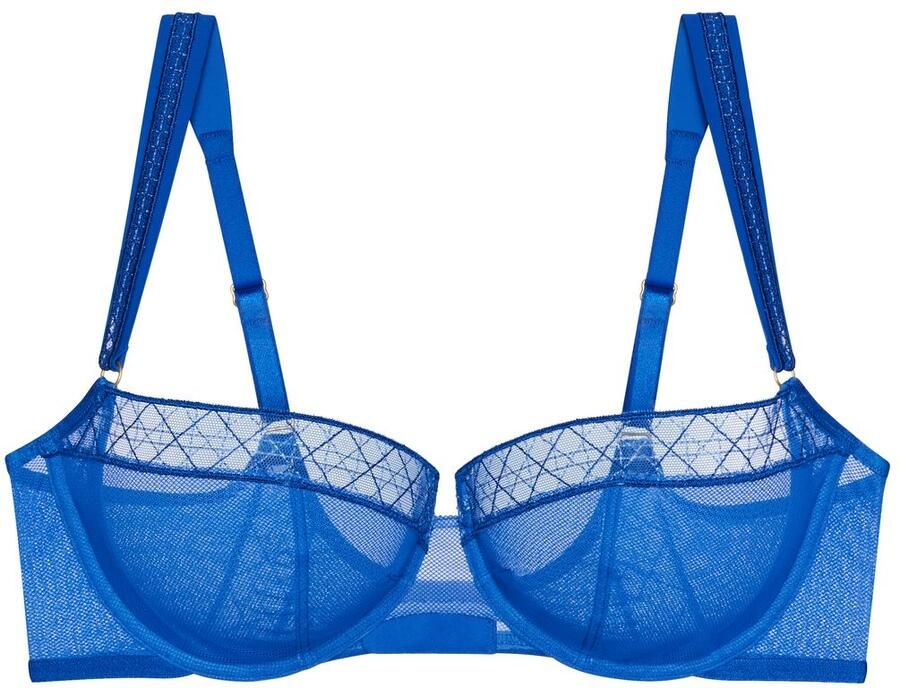 Triumph Beugel-bh Palina Cosmic Heartbeat elegant dubbele bandjes lifting-effect mesh zacht elastisch - Foto 4