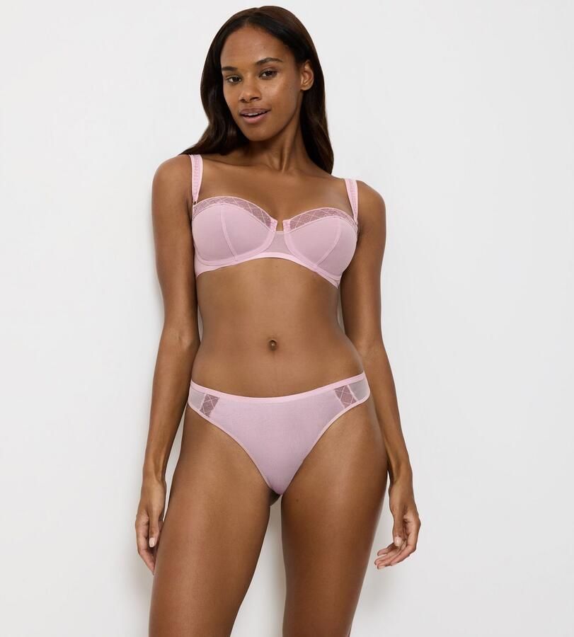 Triumph Beugel-bh Palina Cosmic Heartbeat elegant dubbele bandjes lifting-effect mesh zacht elastisch - Foto 2