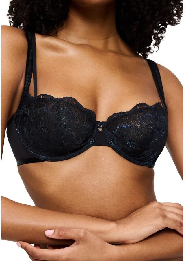 Triumph Beugel-bh Palina Moonlight Kiss Kant glittergaren ergonomisch gevormde beugels zacht elastisch - Foto 2