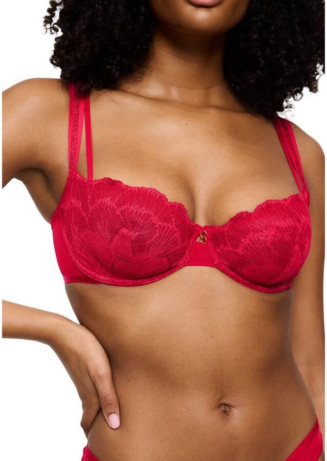 Triumph Beugel-bh Palina Moonlight Kiss Kant glittergaren ergonomisch gevormde beugels zacht elastisch - Foto 2