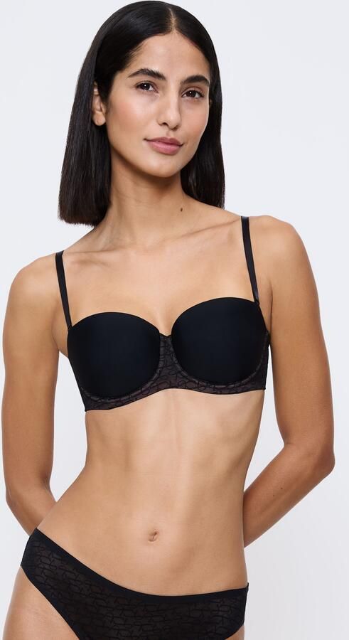 Triumph Beugel-bh Signature S Monogram-tule afneembare bandjes naadloze cups - Foto 5