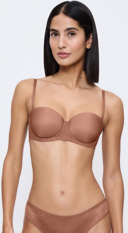 Triumph Beugel-bh Signature S Monogram-tule afneembare bandjes naadloze cups - Foto 5