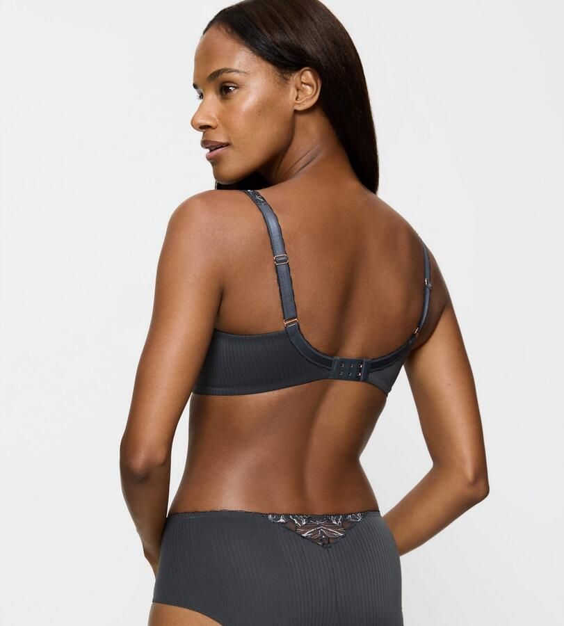 Triumph Beugel-bh Wild Iris Florale veelkleurige florale borduursel diepe ruguitsnijding zacht mesh - Foto 3