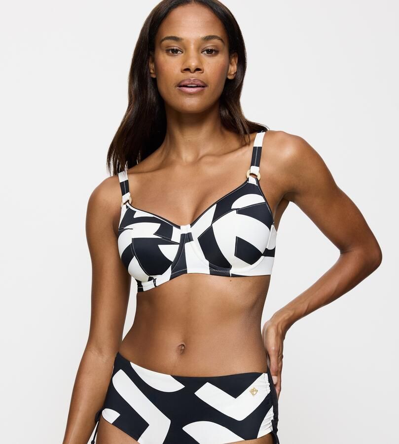 Triumph Beugelbikinitop Summer Allure W 01 Minimizer optische verkleining elegante decoratieve ringen - Foto 5