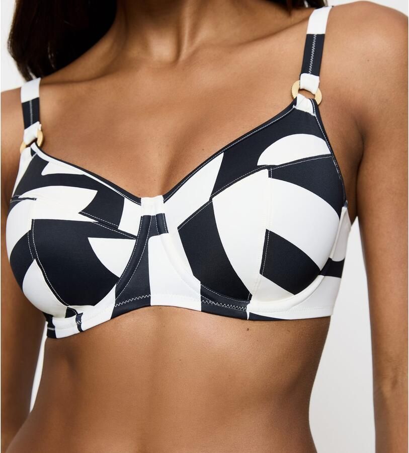 Triumph Beugelbikinitop Summer Allure W 01 Minimizer optische verkleining elegante decoratieve ringen - Foto 2
