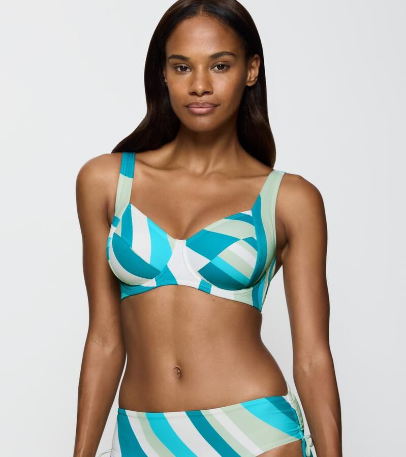 Triumph Beugelbikinitop Summer Mix & Match W 01 pt Power mesh voor grotere cups sneldrogend - Foto 5