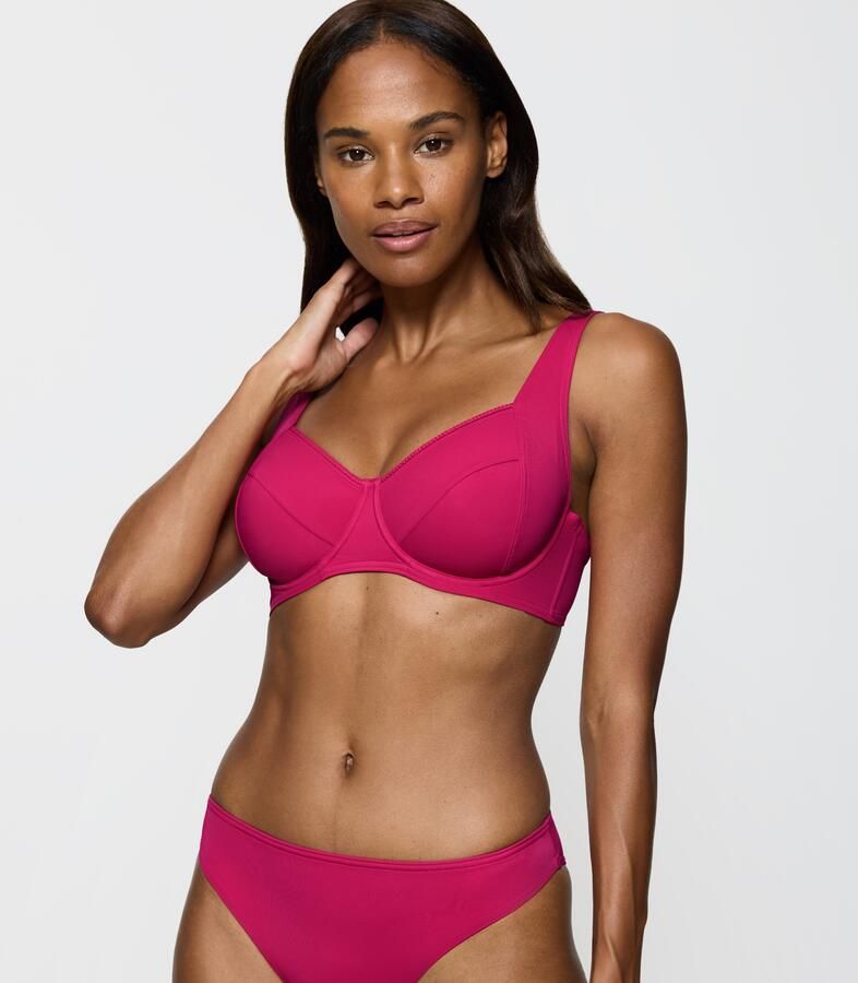 Triumph Beugelbikinitop Summer Twist W 01 Minimizer verkleint de borst optisch met een cupmaat - Foto 5
