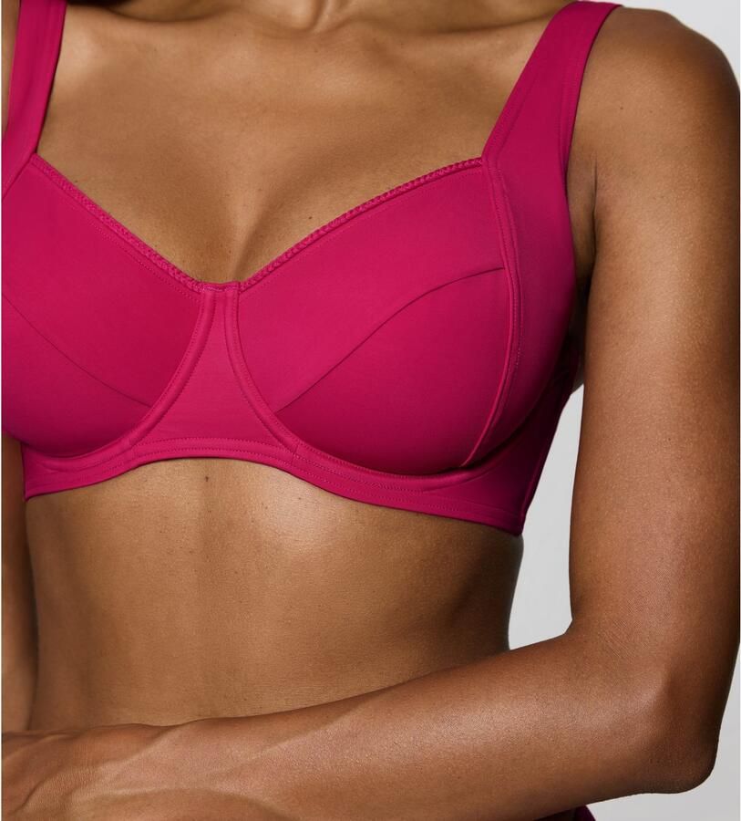 Triumph Beugelbikinitop Summer Twist W 01 Minimizer verkleint de borst optisch met een cupmaat - Foto 2
