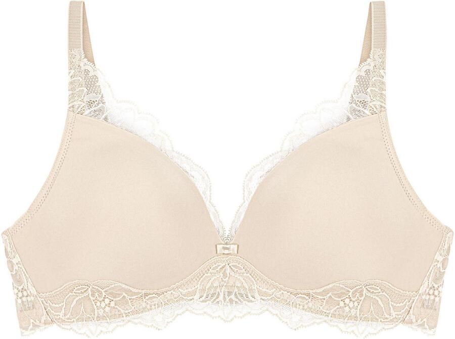 Triumph Beugelloze-bh Amourette Charm Stretch-kant diepe V-hals zacht lichte vulling - Foto 4