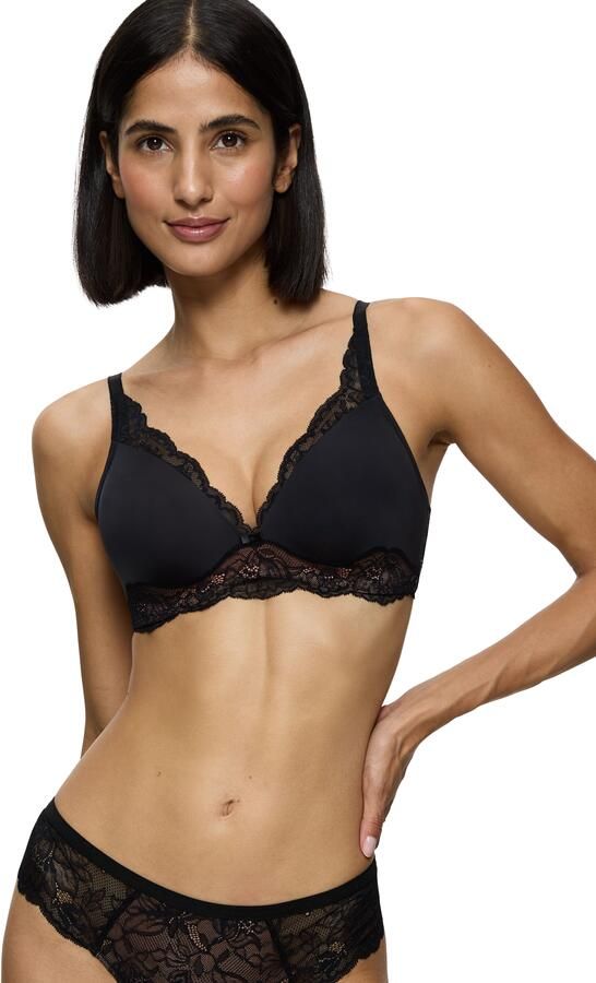 Triumph Beugelloze-bh Amourette Charm Stretch-kant diepe V-hals zacht lichte vulling - Foto 6