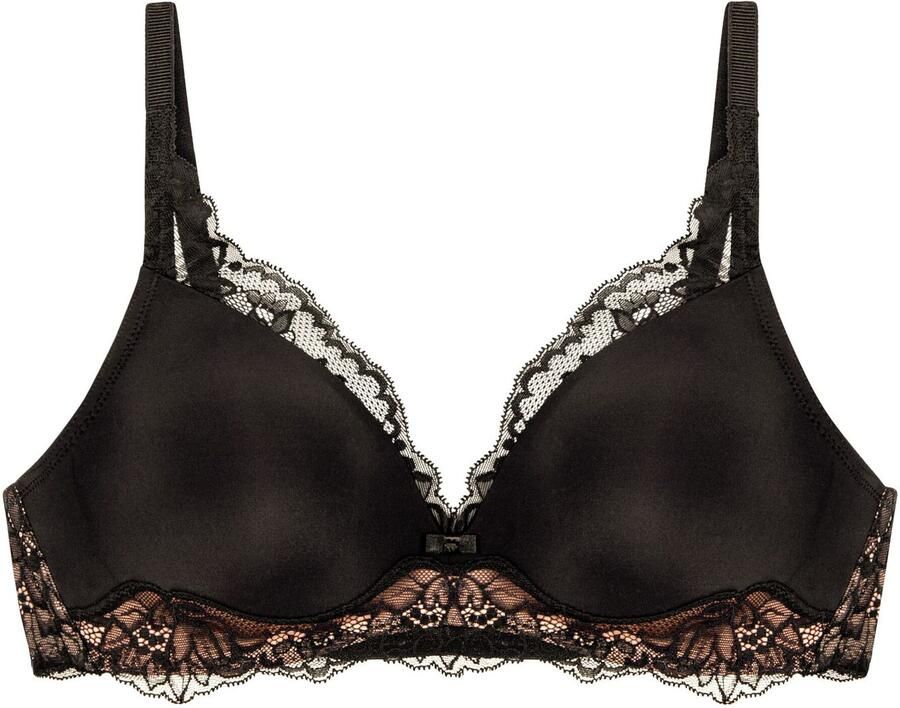 Triumph Beugelloze-bh Amourette Charm Stretch-kant diepe V-hals zacht lichte vulling - Foto 3