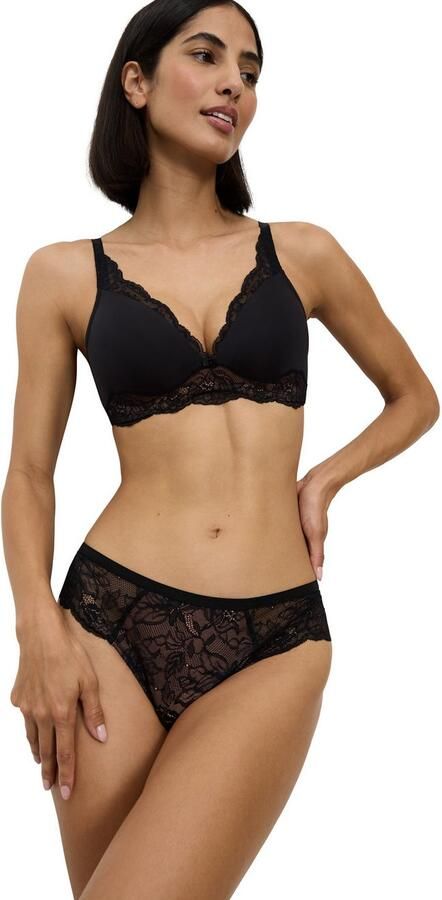 Triumph Beugelloze-bh Amourette Charm Stretch-kant diepe V-hals zacht lichte vulling - Foto 8