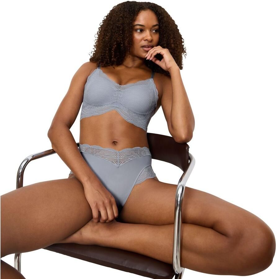 Triumph Beugelloze-bh Lift Smart P EX Stretchkant push-up effect