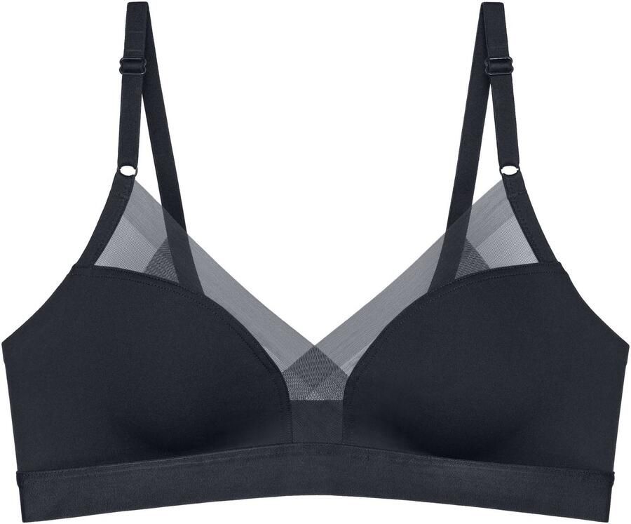 Triumph Beugelloze-bh Shape Smart gladmakend zonder vulling voorgevormde cups zacht licht vormend