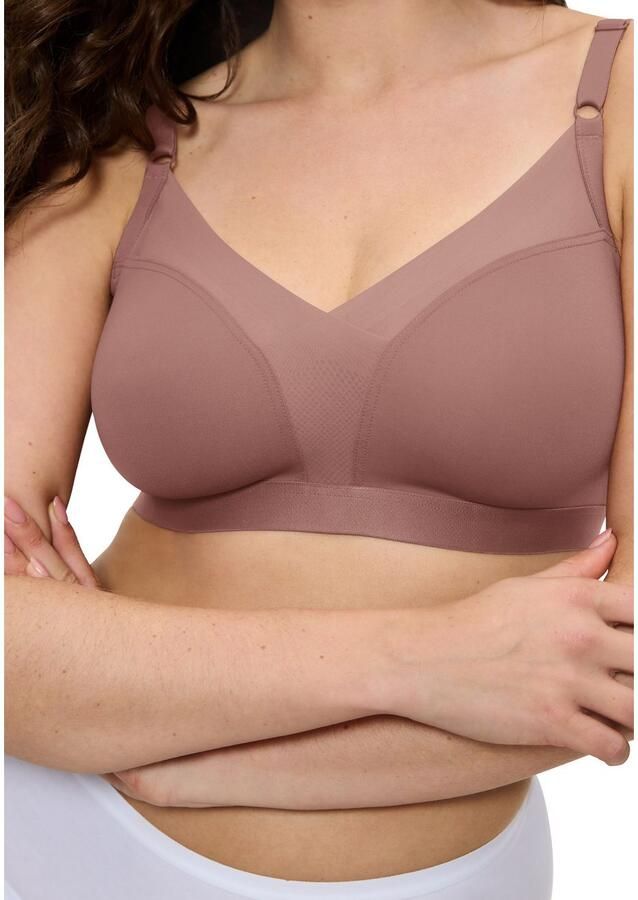 Triumph Beugelloze-bh Shape Smart gladmakend zonder vulling voorgevormde cups zacht licht vormend - Foto 2