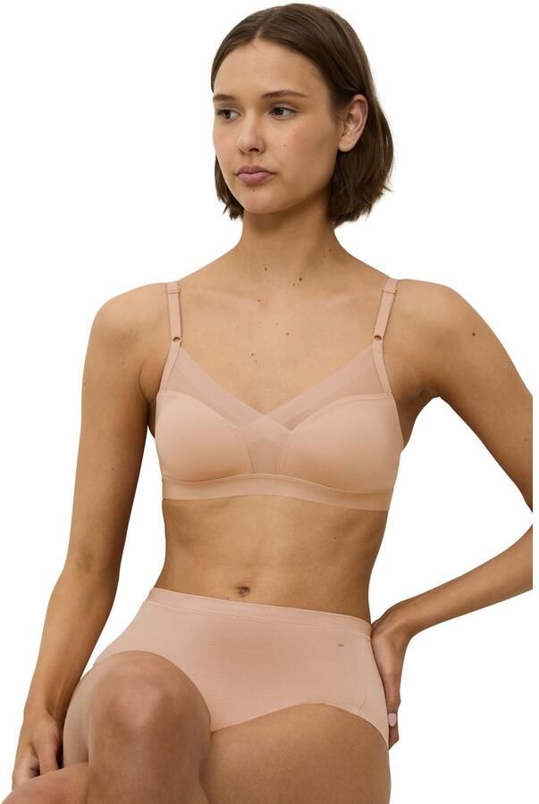 Triumph Beugelloze-bh Shape Smart gladmakend zonder vulling voorgevormde cups zacht licht vormend - Foto 3
