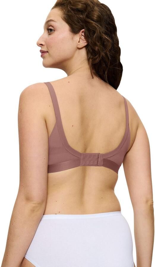 Triumph Beugelloze-bh Shape Smart gladmakend zonder vulling voorgevormde cups zacht licht vormend - Foto 3